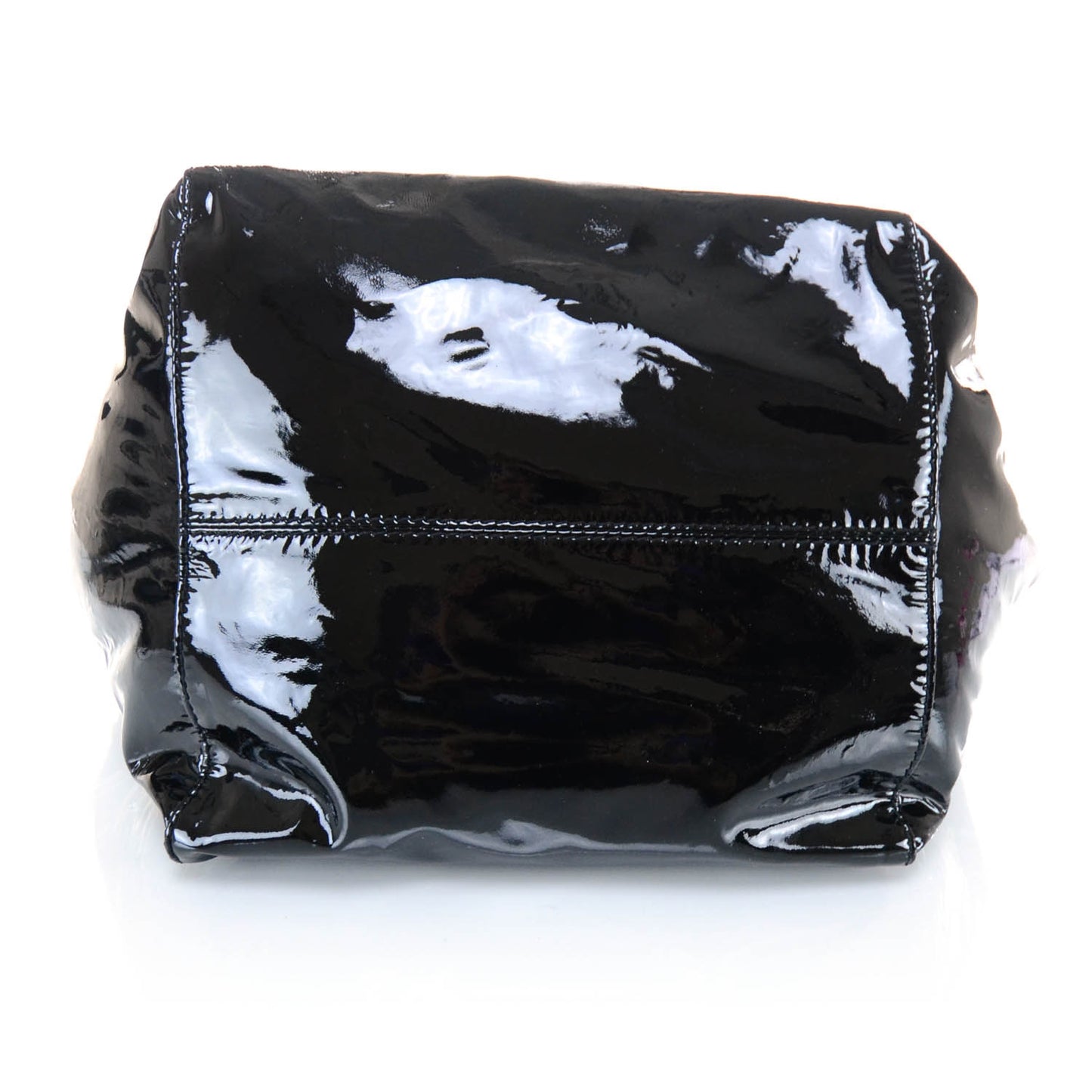 Patent Leather Lola Tote Black