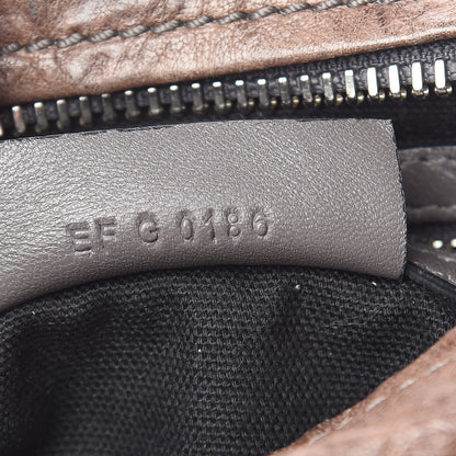 Givenchy Tumbled Sheepskin Small Pandora Charcoal 9 of 12