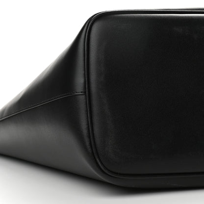 Givenchy Smooth Calfskin Wing Logo Shopper Tote Black White 8 of 9