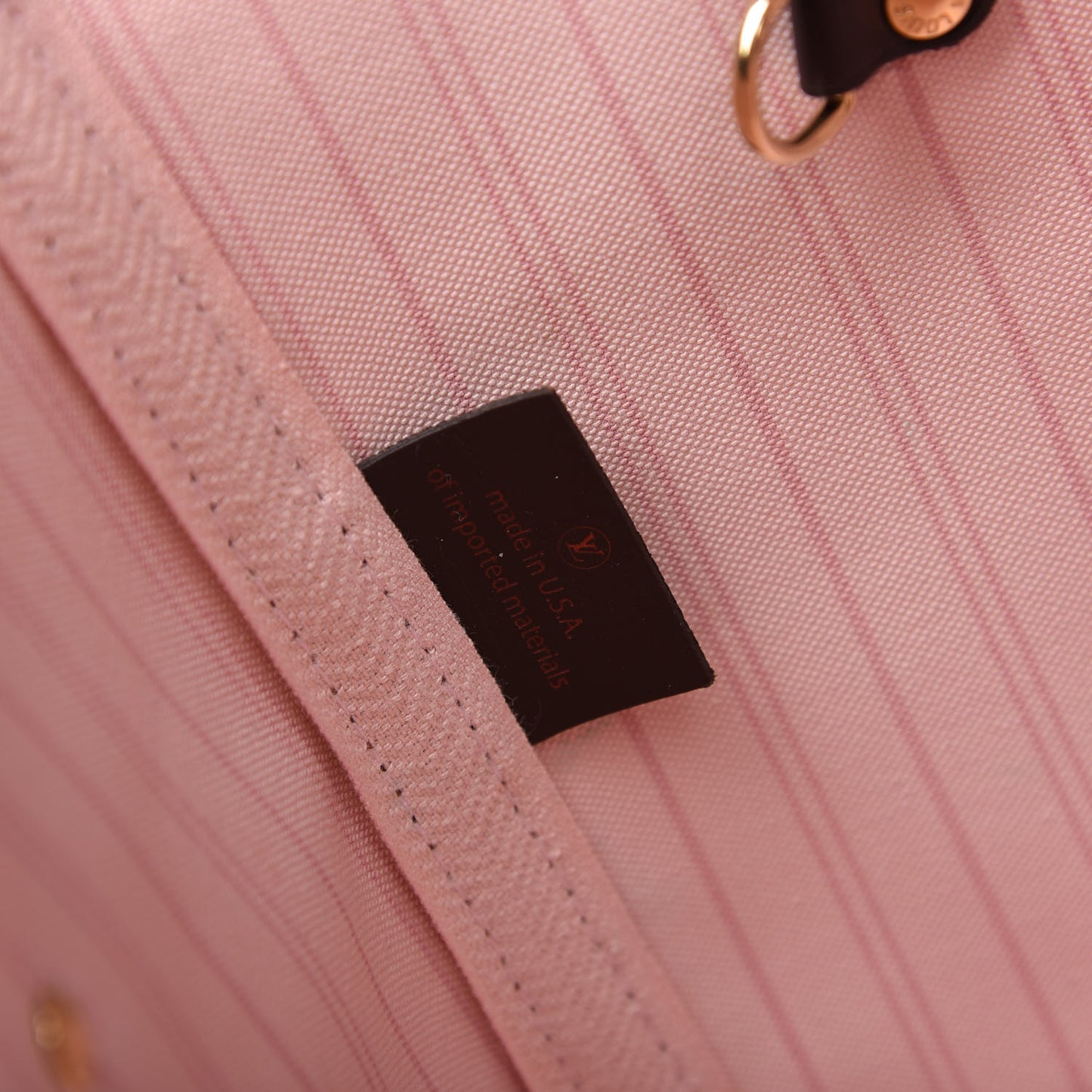 Damier Ebene Neo Neverfull MM Rose Ballerine