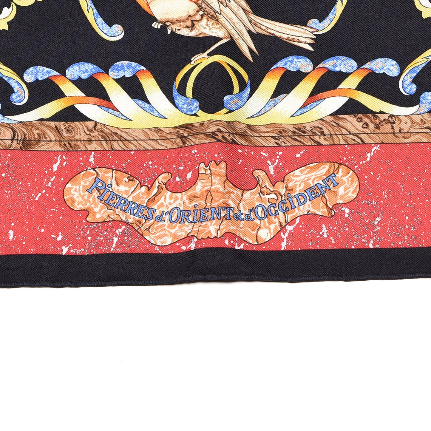Silk Pierres D'Orient Et D'Occident Scarf 90