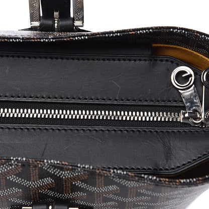 Goyard Goyardine Sac Marie Galante MM Black 7 of 12