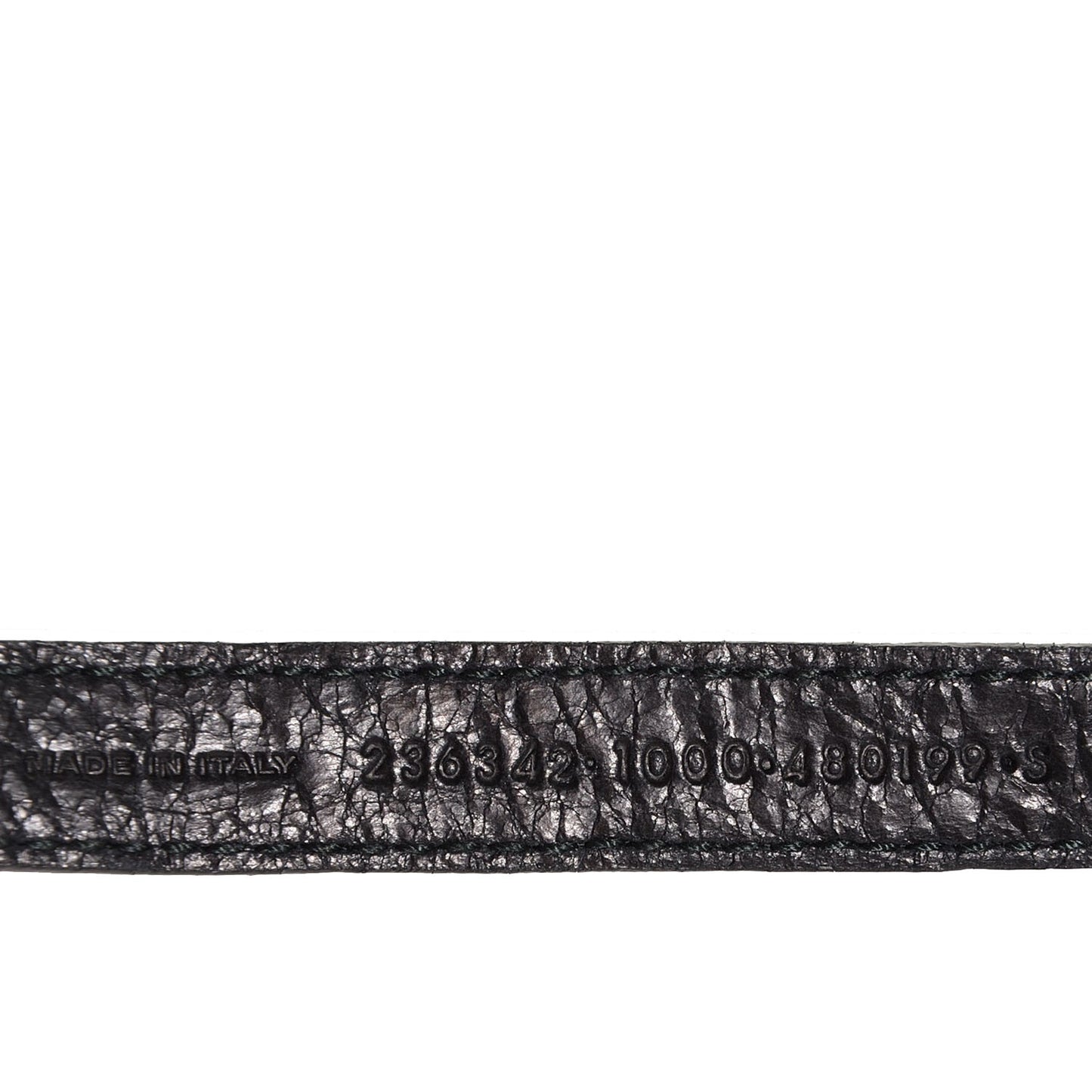 Agneau Arena Classic Hardware Triple Tour Bracelet S Black