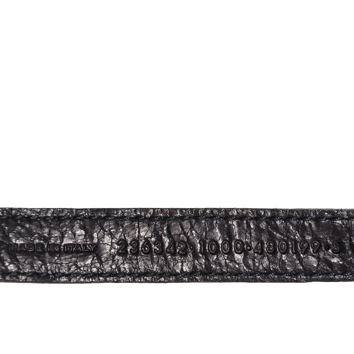Balenciaga Agneau Arena Classic Hardware Triple Tour Bracelet S Black 5 of 6