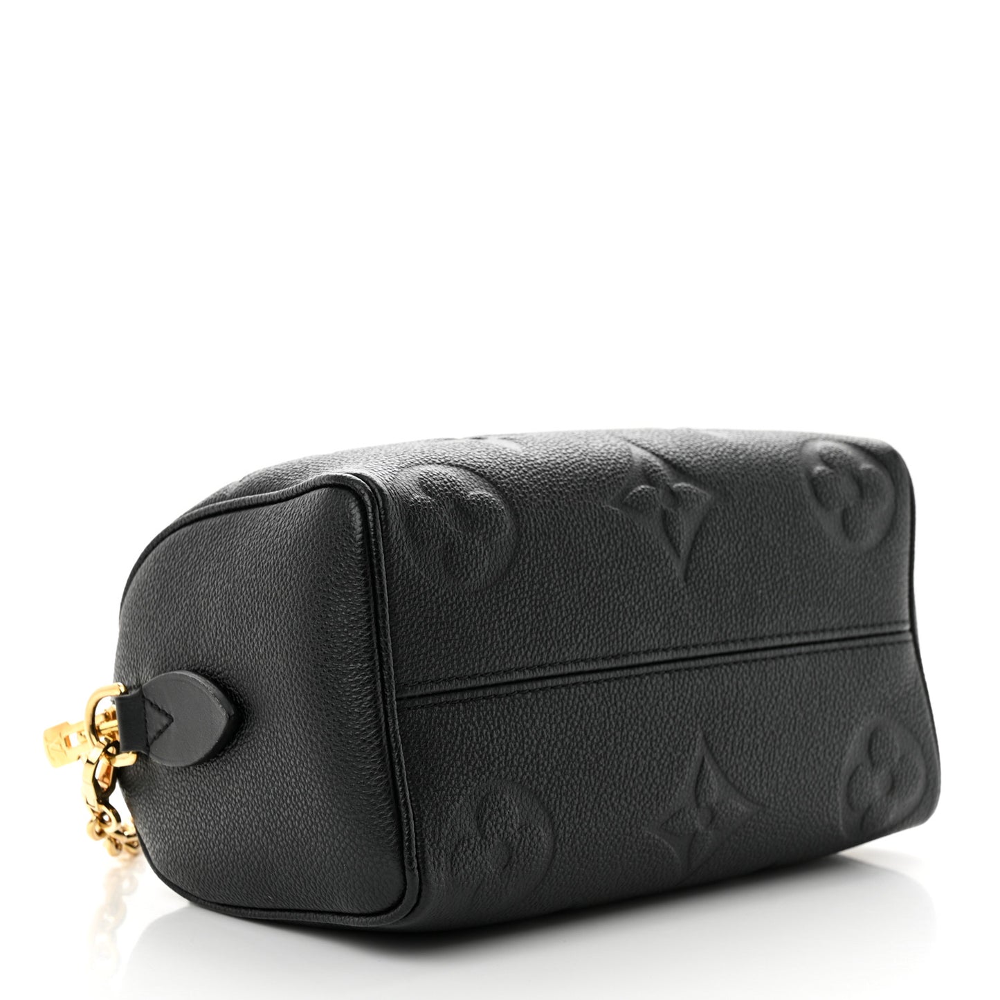 LOUIS VUITTON Empreinte Monogram Giant Speedy Bandouliere 20 Black