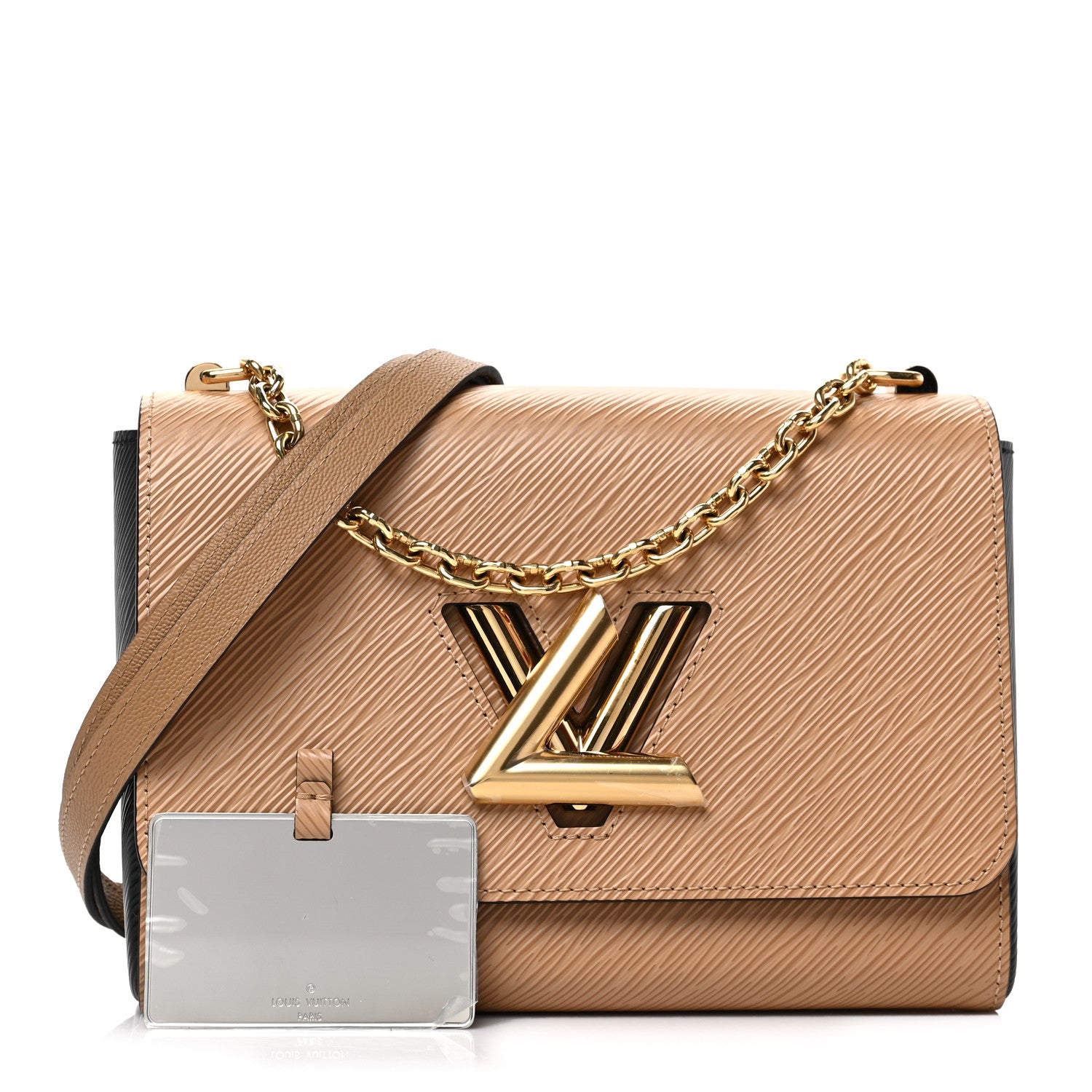 Louis Vuitton Epi Twist Shoulder Bag MM Camel 1 of 7