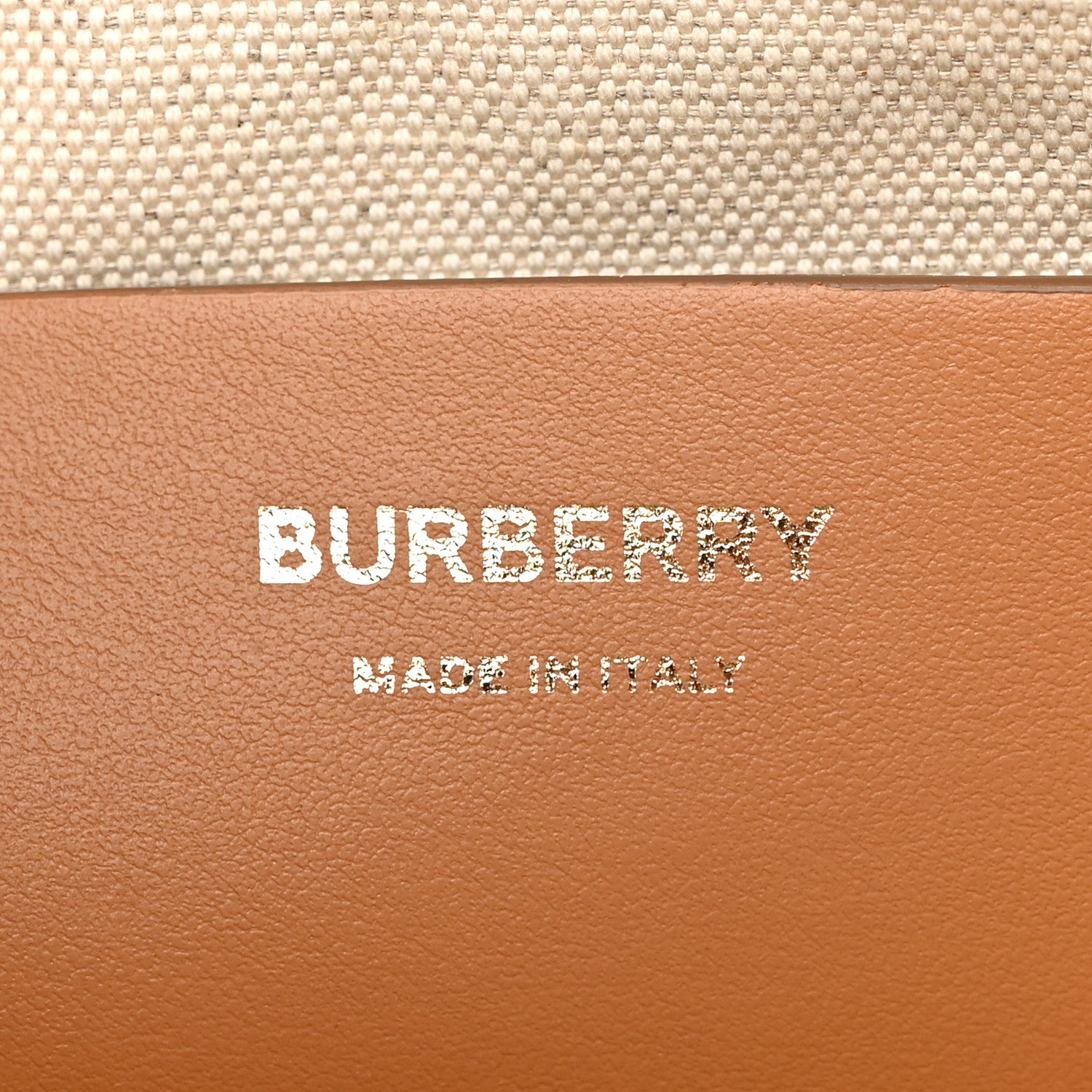 Burberry Raffia Calfskin Medium Freya Tote Natural 6 of 10