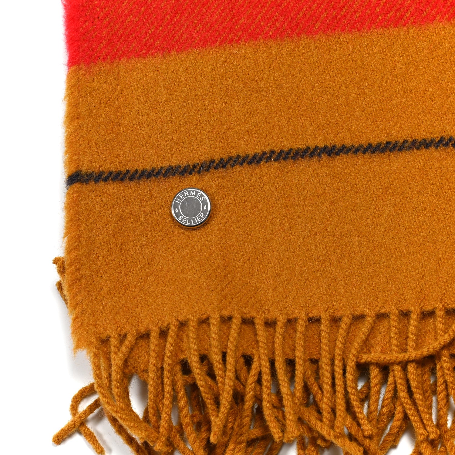 Hermes Wool Rocabar Blanket Paille 4 of 4