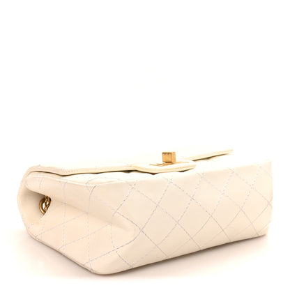 Chanel Aged Calfskin Quilted 2.55 Reissue Mini Flap White 4 of 10