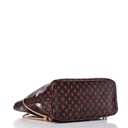 Louis Vuitton Catogram Neverfull MM Marron 4 of 9