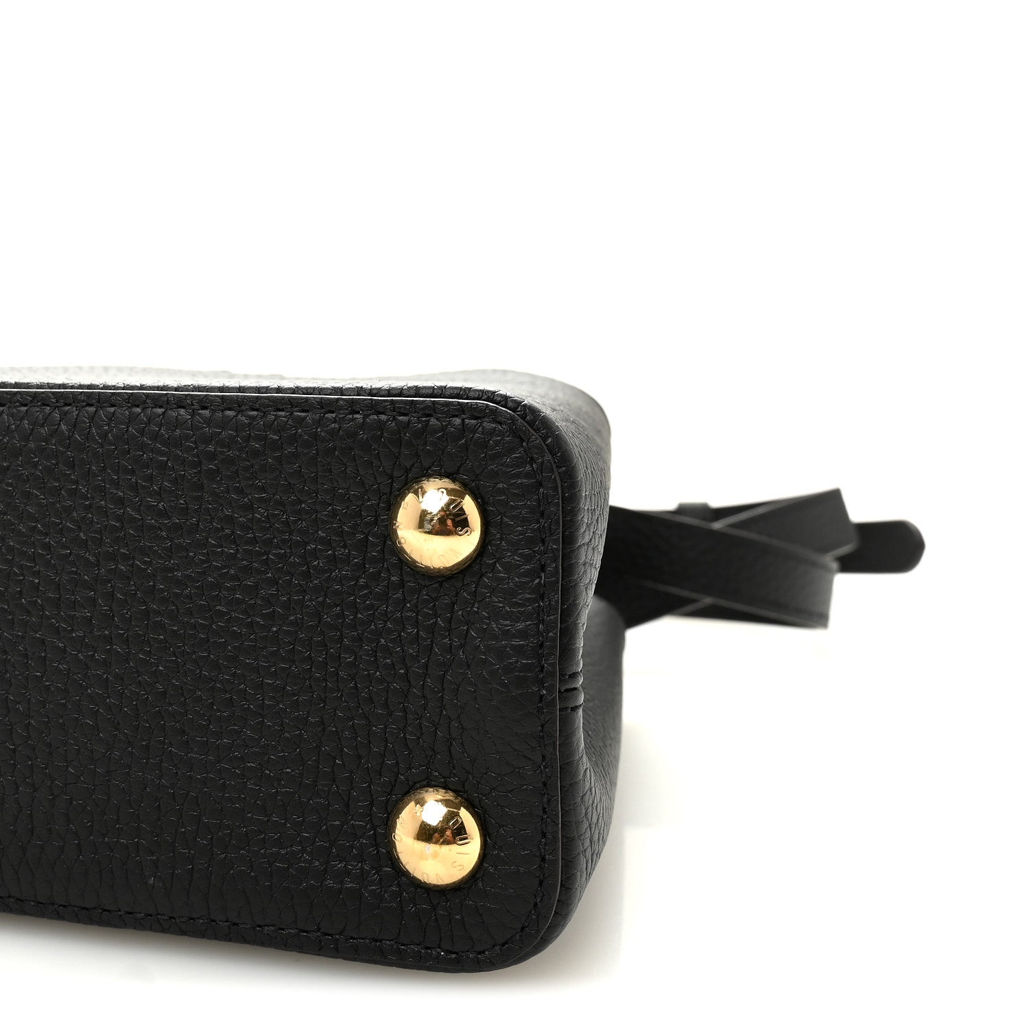 Louis Vuitton Taurillon Capucines BB Black 9 of 9