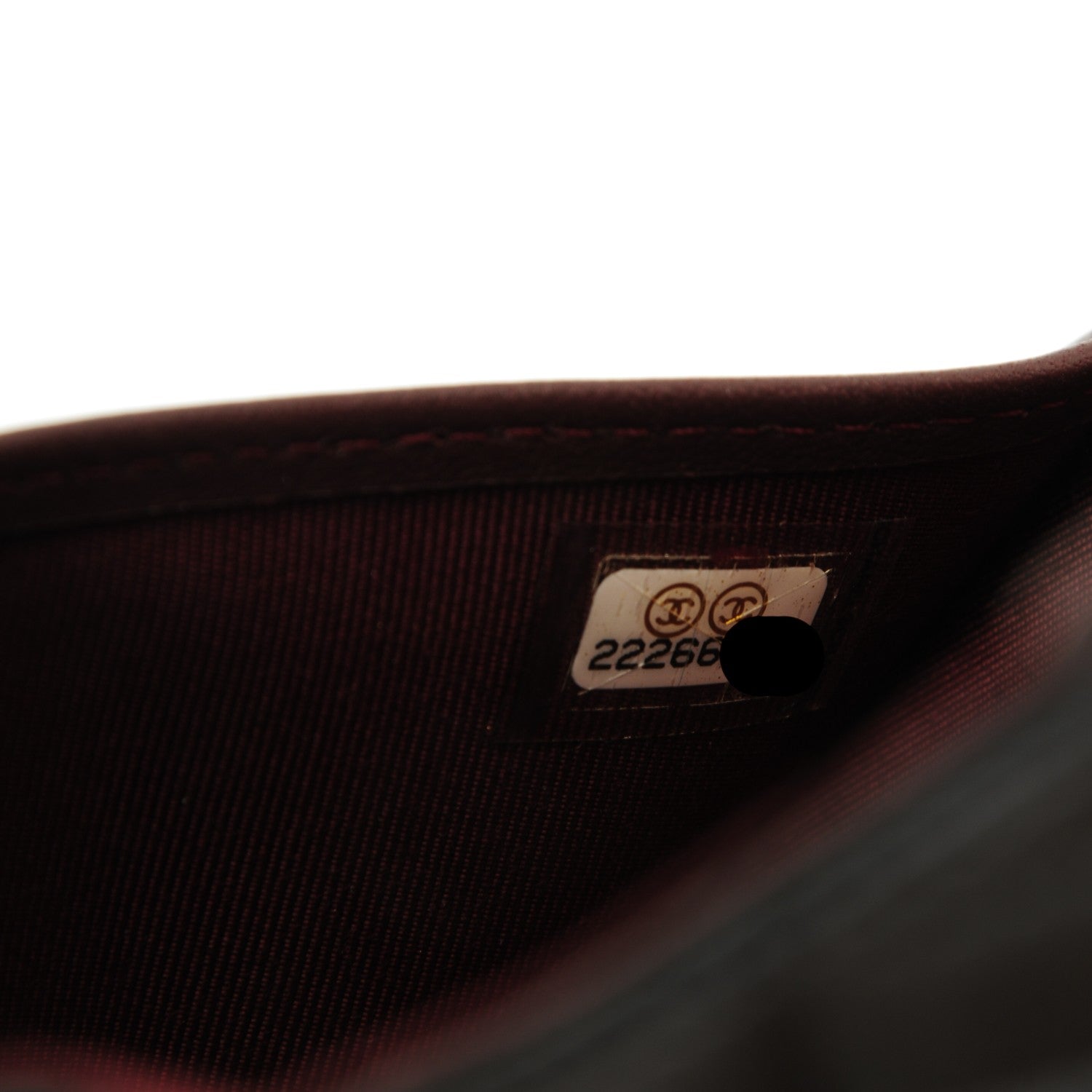 Chanel Lambskin Quilted Passport Holder Black 7 of 7