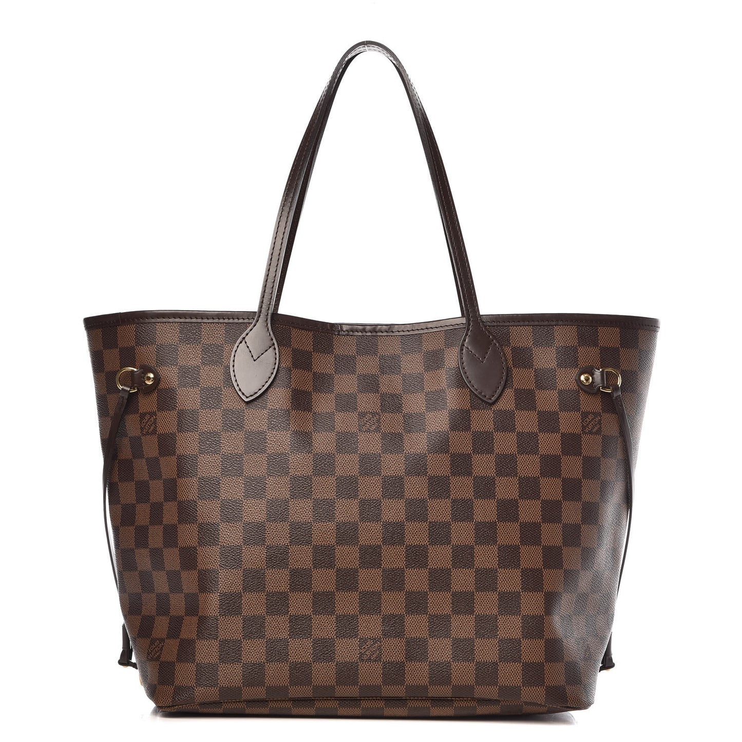 Damier Ebene Neo Neverfull MM Rose Ballerine