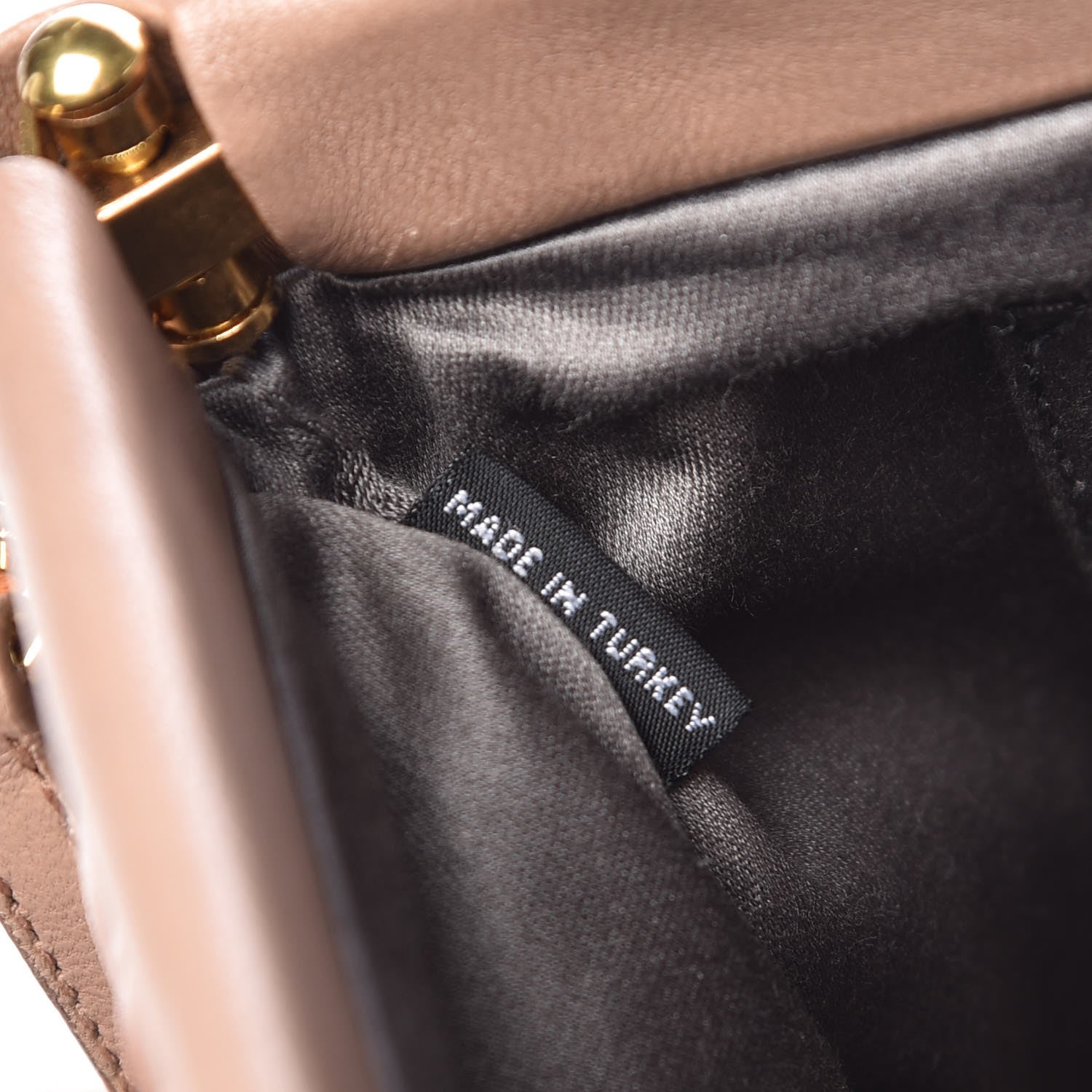 Miu Miu Nappa Matelasse Clutch Cammeo 7 of 9