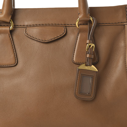Prada City Calf Tote Caramel 9 of 9
