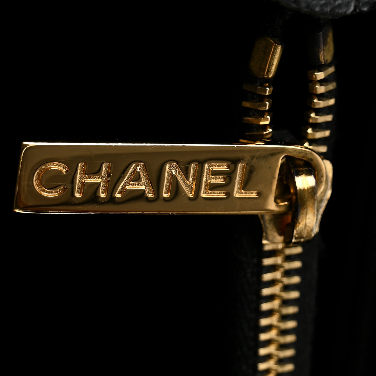 Chanel Caviar Quilted Grand Shopping Tote GST Black 12 of 14