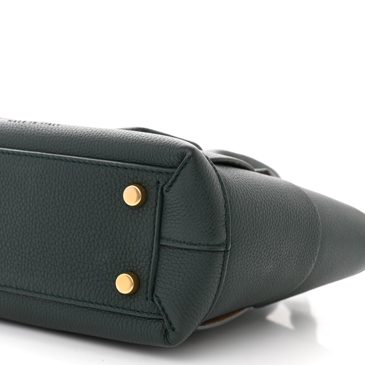 Grained Calfskin Maxi Intrecciato Mini Arco Raintree