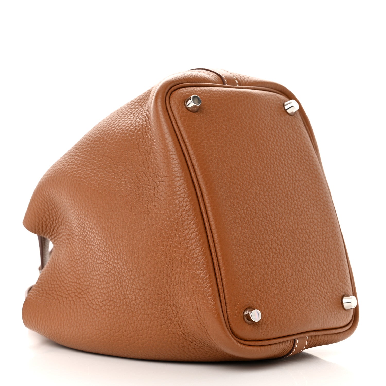 Hermes Taurillon Clemence Picotin Lock 18 PM Gold 4 of 13