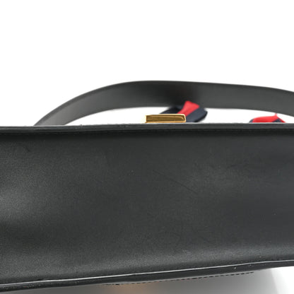 Gucci Calfskin Small Sylvie Shoulder Bag Black 14 of 14