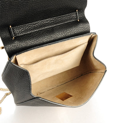 Chloe Grained Lambskin Medium Drew Shoulder Bag Black 5 of 8