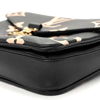 Louis Vuitton Empreinte Monogram Giant Pochette Metis Black Beige 9 of 9
