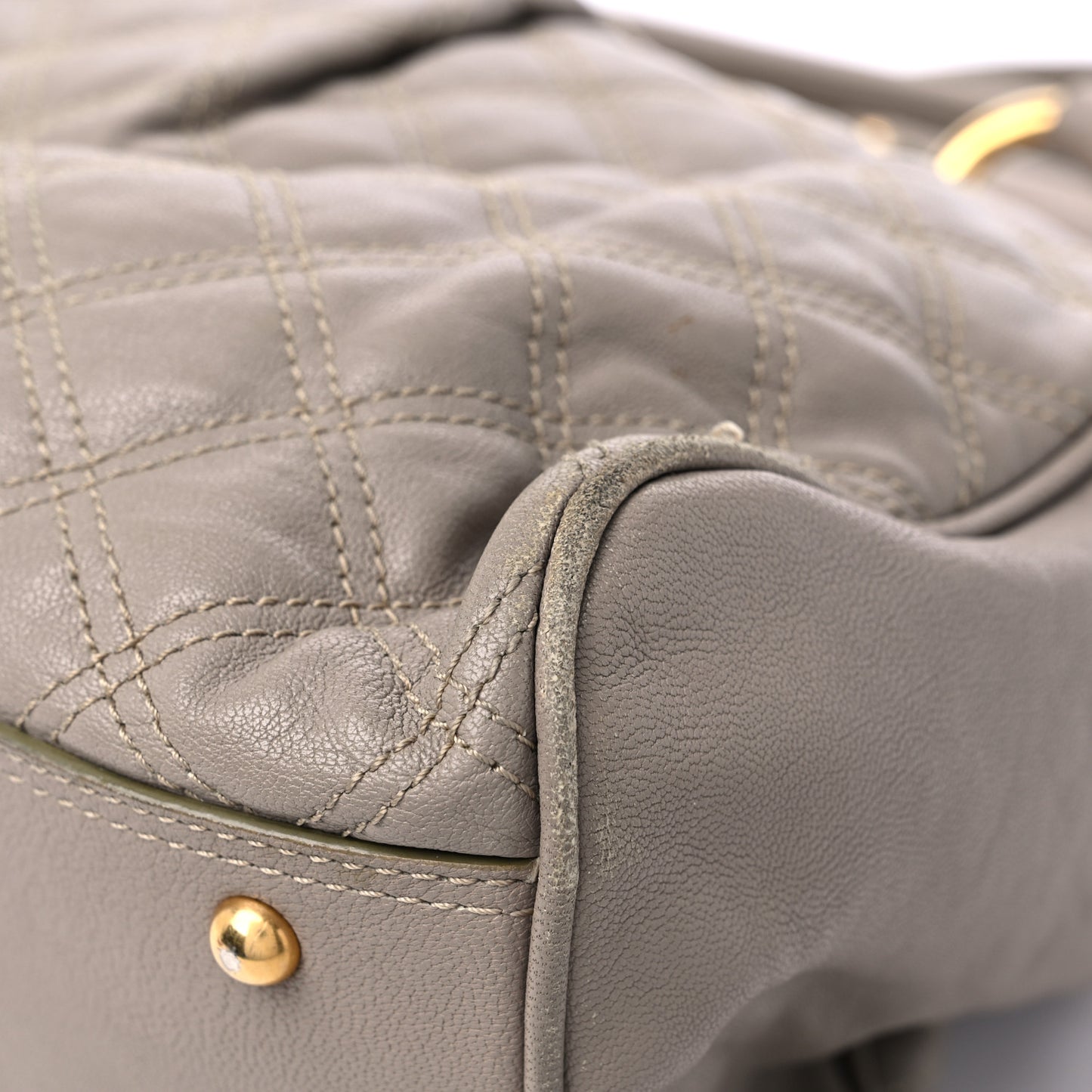 Calfskin Quilted Alyona Grey