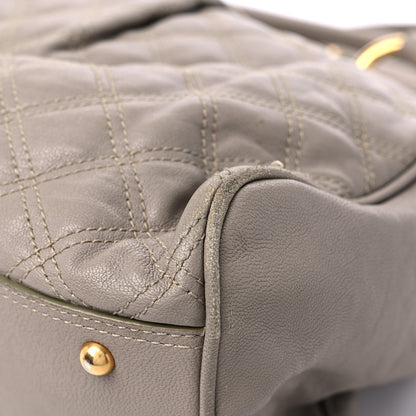 Marc Jacobs Calfskin Quilted Alyona Grey 13 of 24