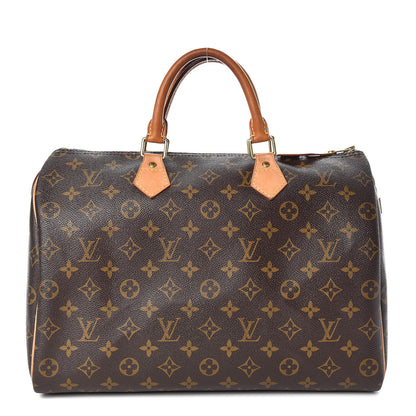 Louis Vuitton Monogram Speedy 35 1 of 13
