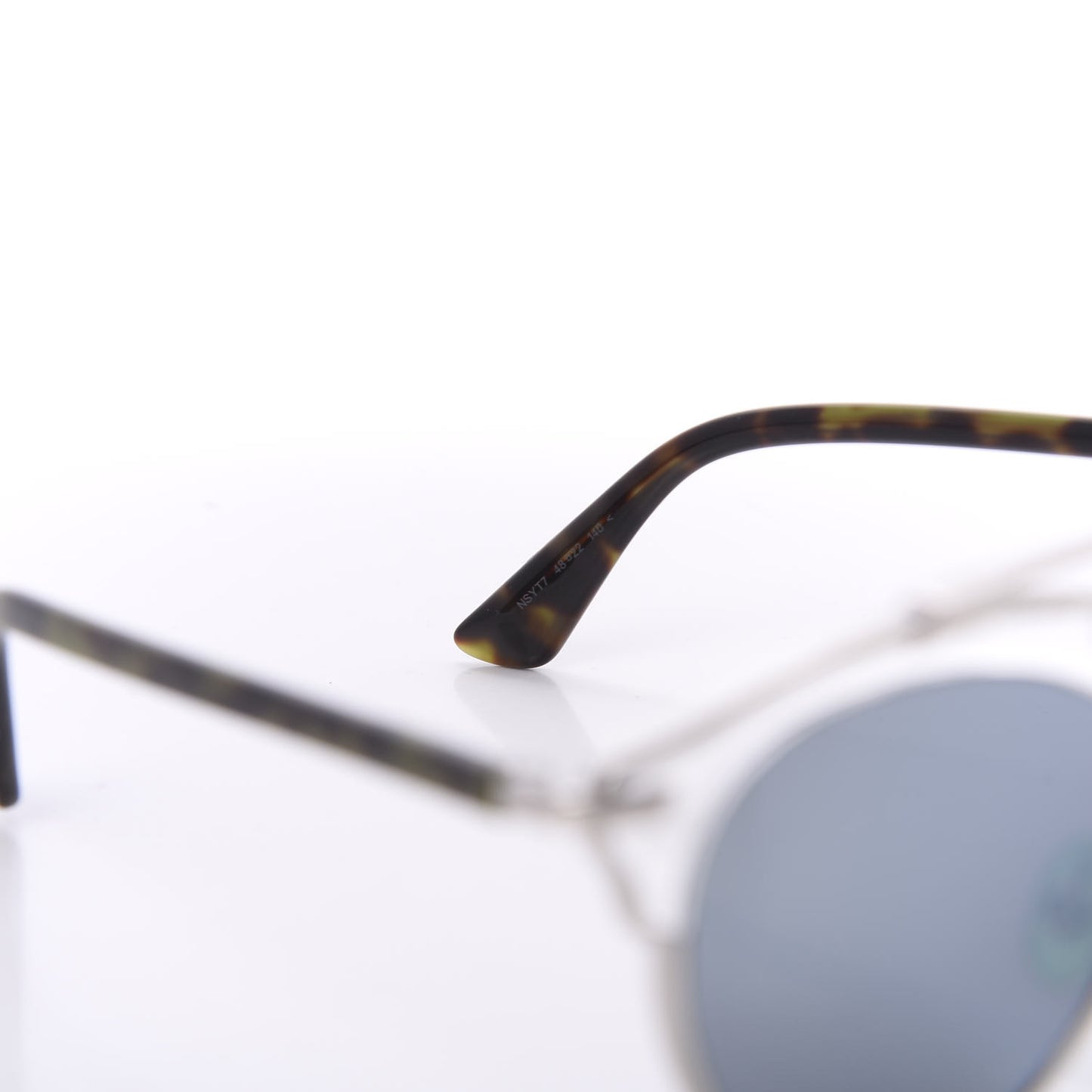 So Real Sunglasses Silver Tortoise