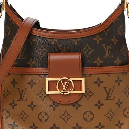 Louis Vuitton Reverse Monogram Dauphine Hobo PM 8 of 10