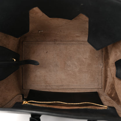 Celine Natural Calfskin Medium Tie Knot Tote Black 5 of 15