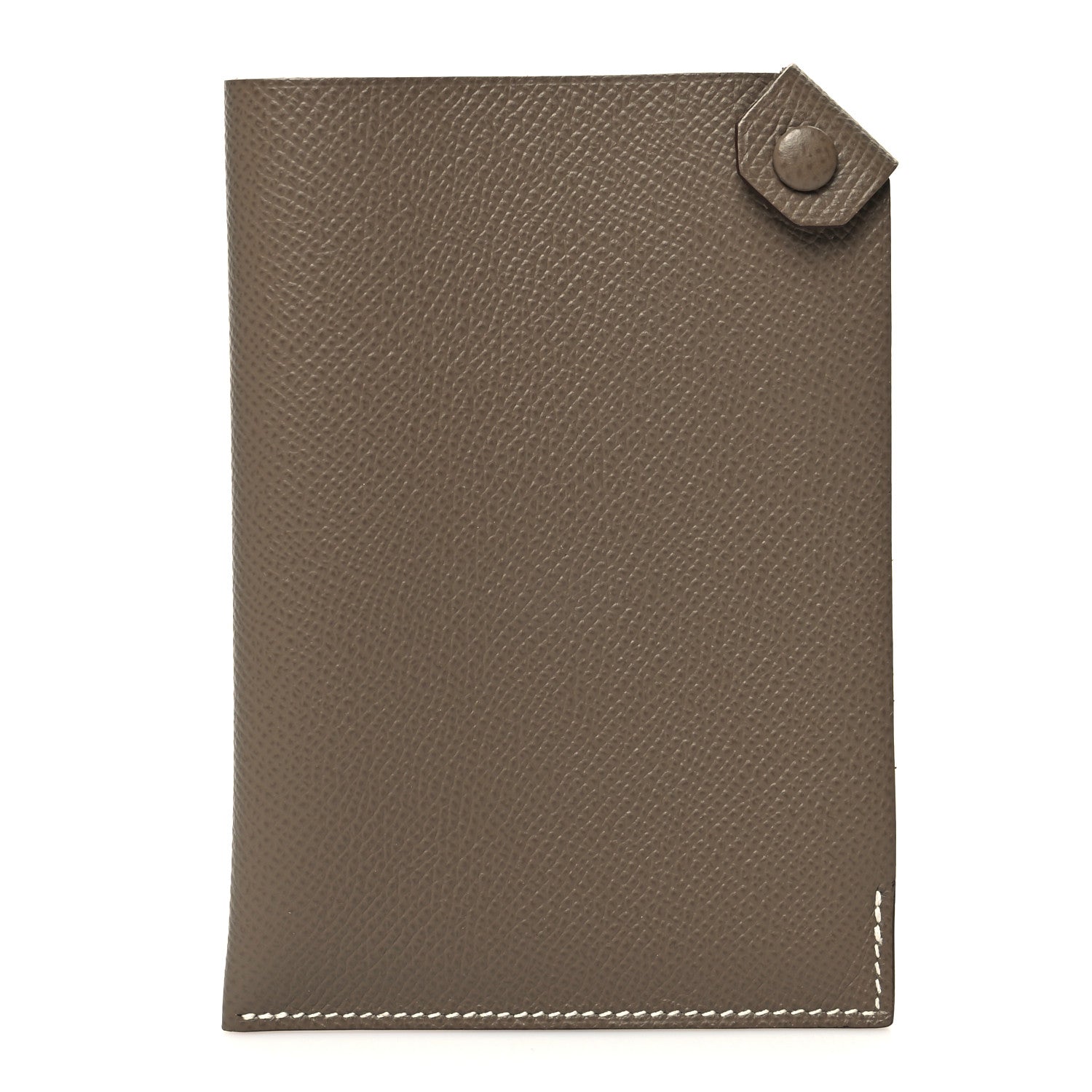 Hermes Epsom Tarmac PM Passport Holder Etoupe 1 of 7