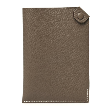 Hermes Epsom Tarmac PM Passport Holder Etoupe 1 of 7