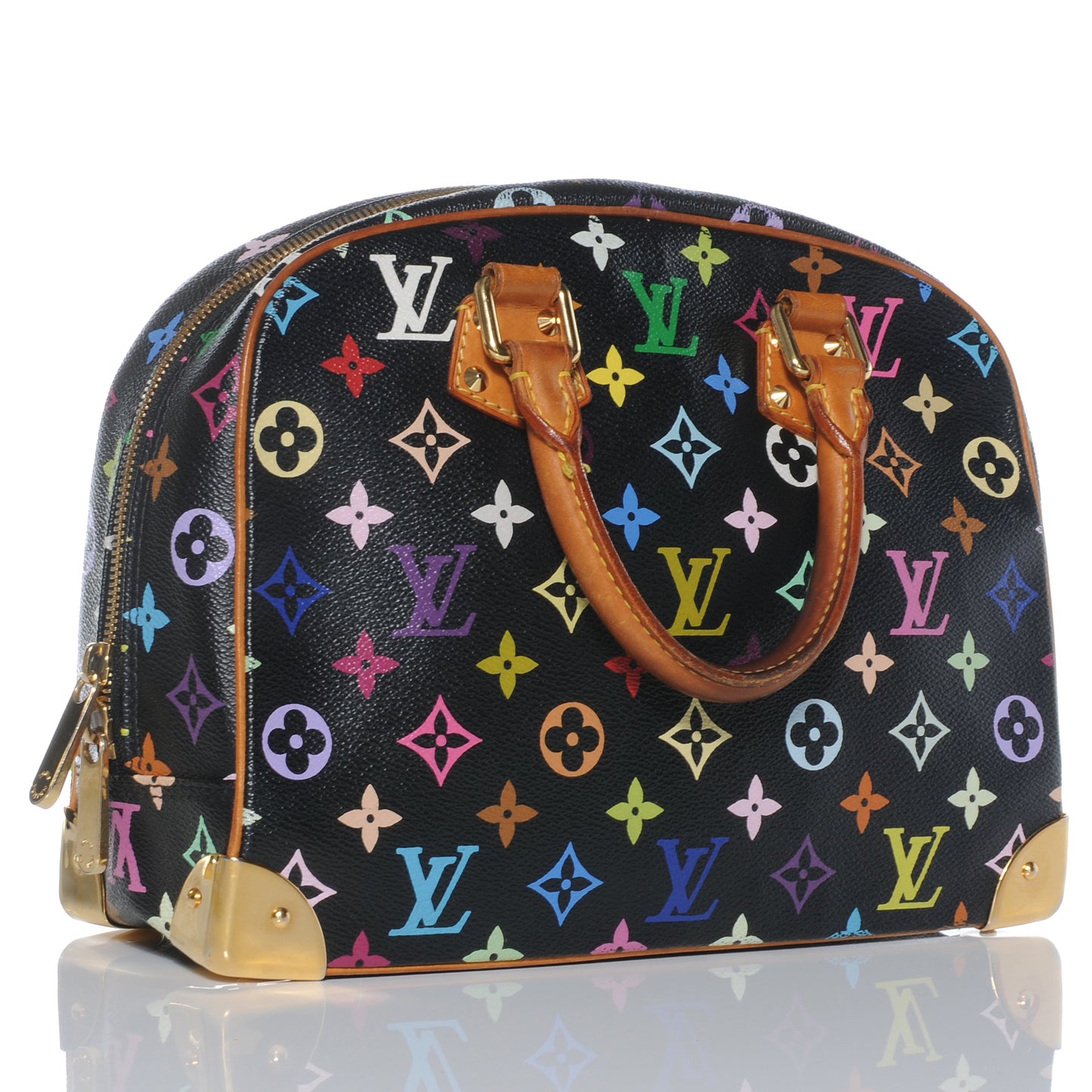 Monogram Multicolor Trouville Black