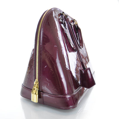 Louis Vuitton Vernis Alma MM Rouge Fauviste 6 of 11