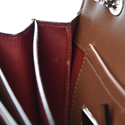 Marc Jacobs Calfskin Flap Shoulder Bag Brown 8 of 8