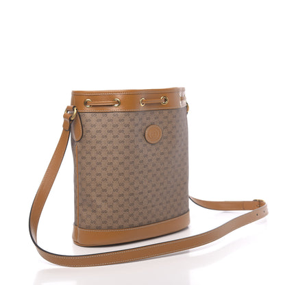 Gucci X DISNEY Mini Vintage GG Supreme Monogram Bucket Bag Beige Vintage Sun Oil 3 of 11