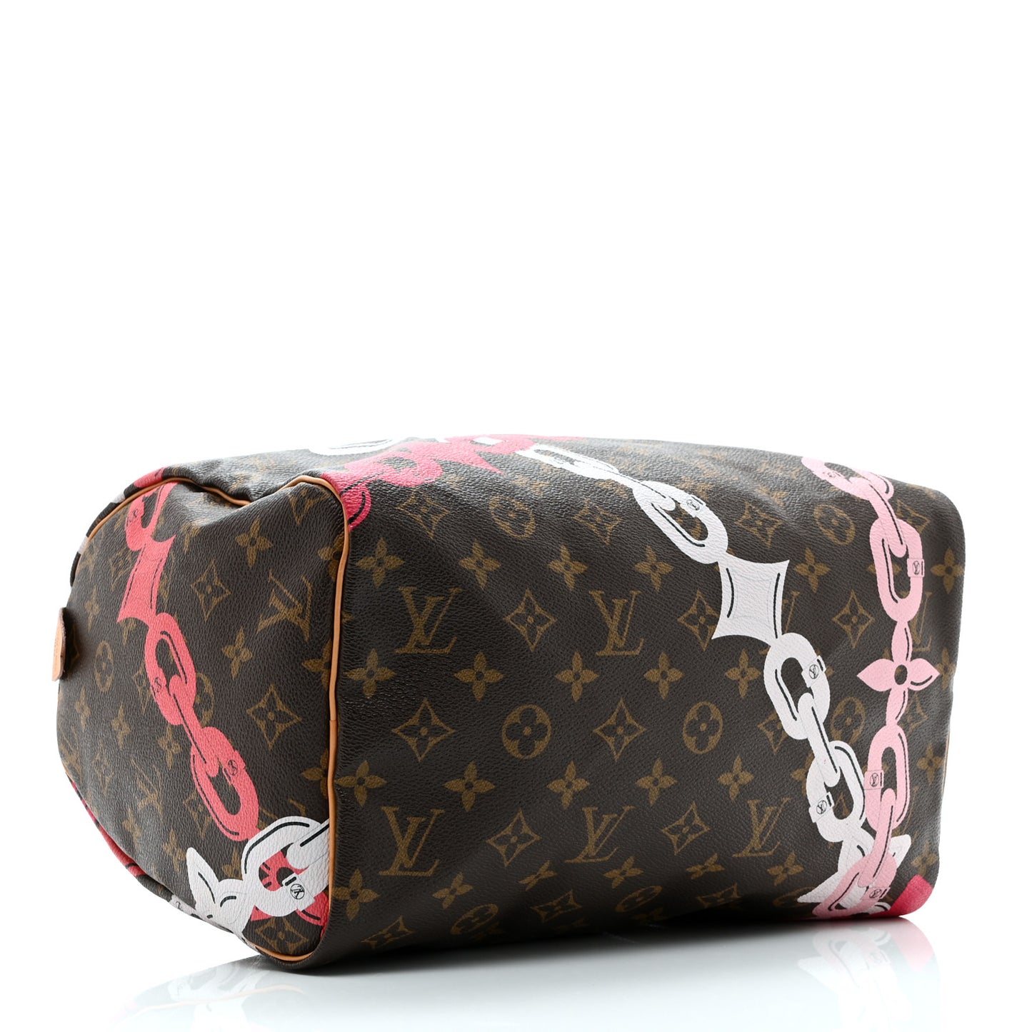 Monogram Bay Speedy 30 Rose Ballerine Poppy
