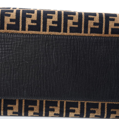 Fendi Velvet Zucca Bag De Jour Tobacco 11 of 16