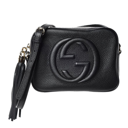 Gucci Pebbled Calfskin Small Soho Disco Bag Black 1 of 10