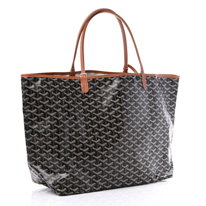 Goyard Goyardine Saint Louis GM Black Gold 3 of 8