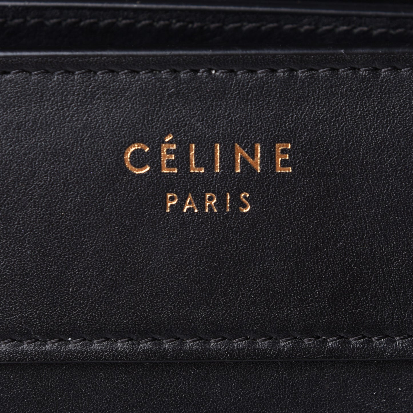 Smooth Calfskin Micro Luggage Black