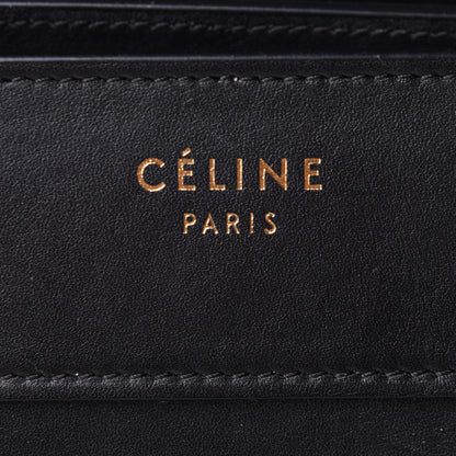 Celine Smooth Calfskin Micro Luggage Black 8 of 10