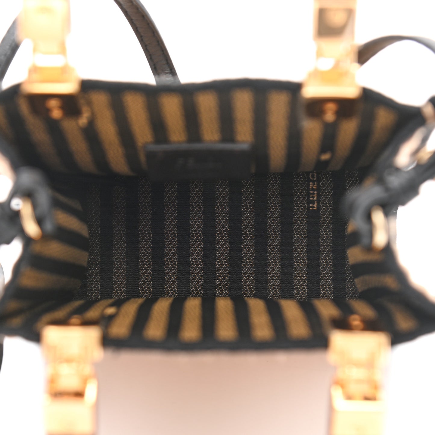 Straw Vitello Grace Cuoio Logo Braided Embroidered Mini Sunshine Shopper Natural Black