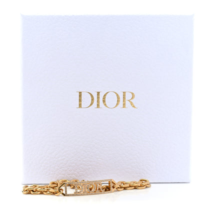 Christian Dior Metal Crystal Dio(r)evolution Choker Necklace Gold 6 of 6
