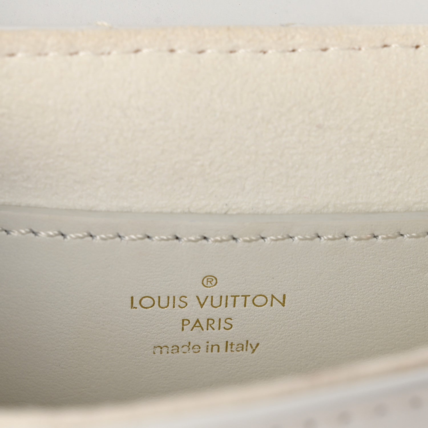 Louis Vuitton Calfskin New Wave Multi Pochette Snow 6 of 14