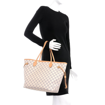 Louis Vuitton Damier Azur Neo Neverfull MM 2 of 8