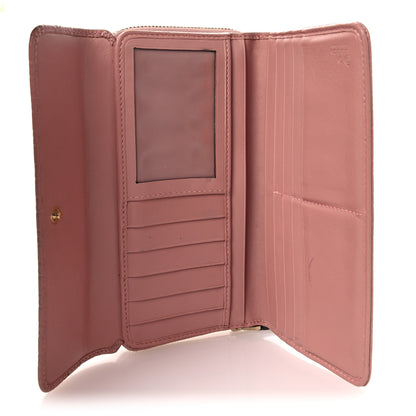 Gucci Soft Microguccissima Continental Zip Wallet Soft Pink 5 of 13
