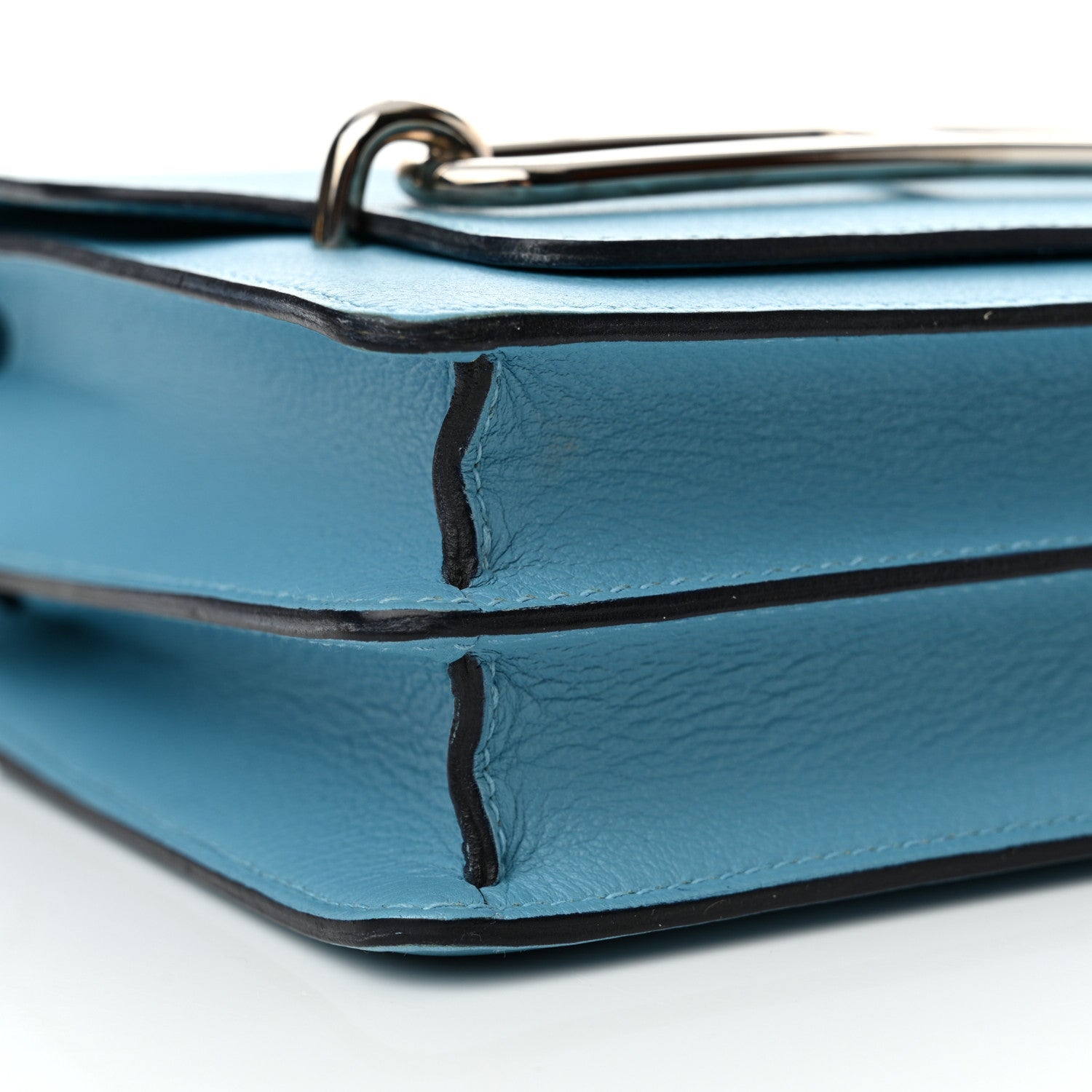 Hermes Evercolor Mini Sac Roulis Bleu Du Nord 9 of 11