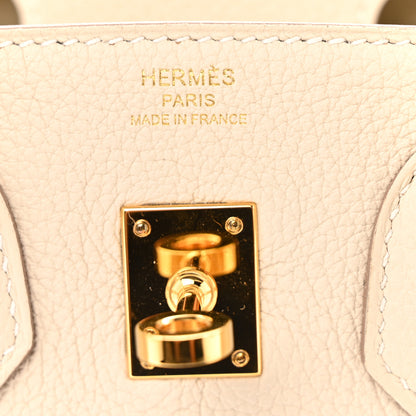 Hermes Togo Birkin 25 Craie 6 of 11